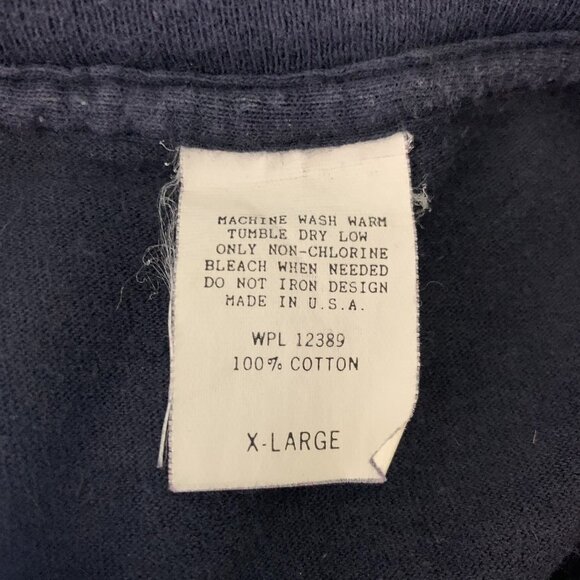 Vintage 90s Damn Yankees T Shirt XL Black Crewneck Single Stitch Short Sleeve - Picture 8 of 8